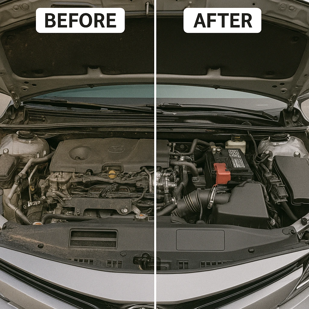 engine bat detailing