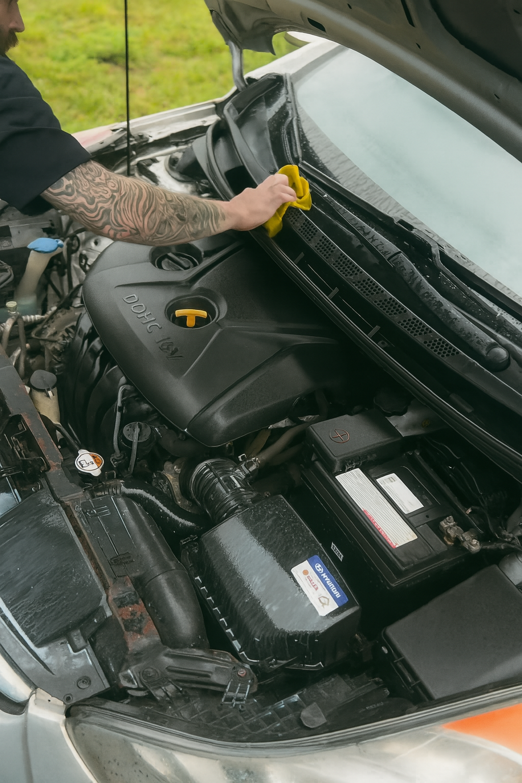 engine bay